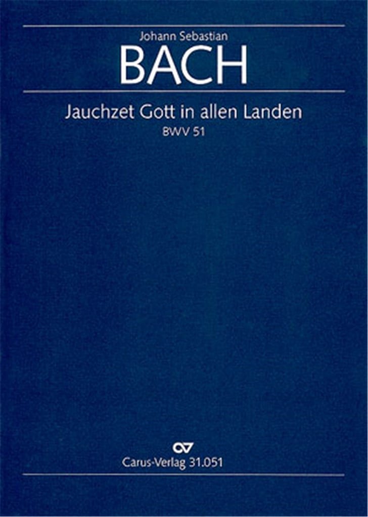 Jauchzet Gott in allen Landen