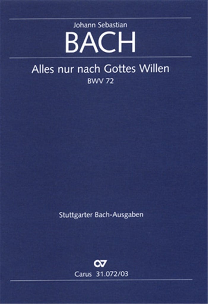 Alles nur nach Gottes Willen