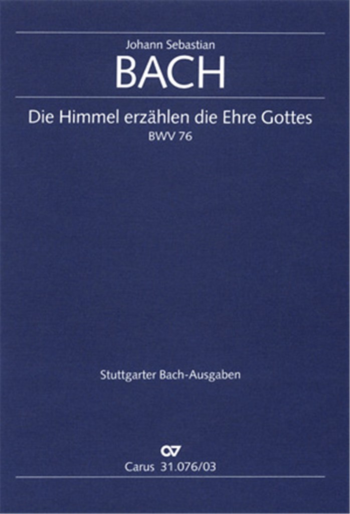 Die Himmel erzählen die Ehre Gottes