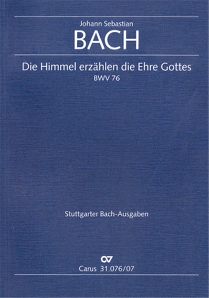 Die Himmel erzählen die Ehre Gottes