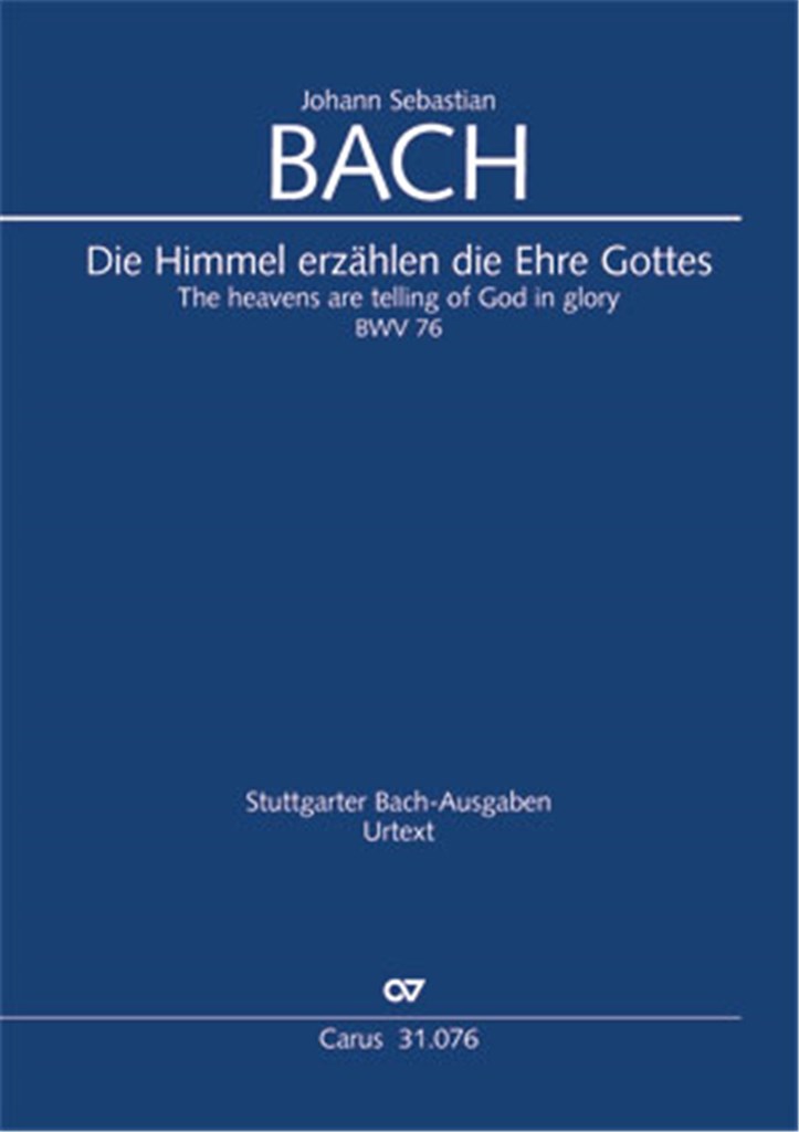 Die Himmel erzählen die Ehre Gottes