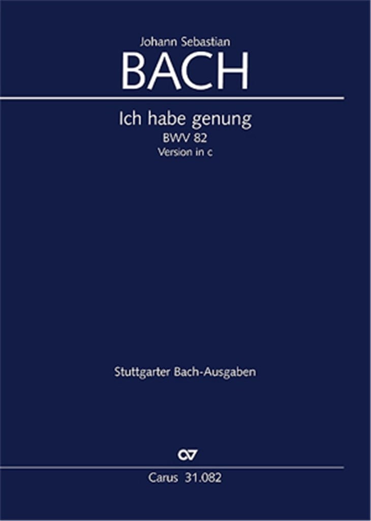 Ich habe genung [I]