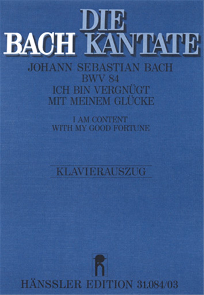 Ich bin vergnügt mit meinem Glücke