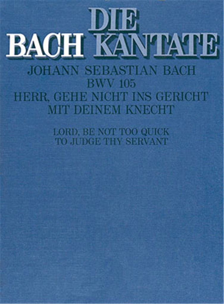 Herr, gehe nicht ins Gericht mit deinem Knecht
