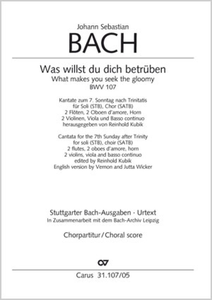 Was willst du dich betrüben