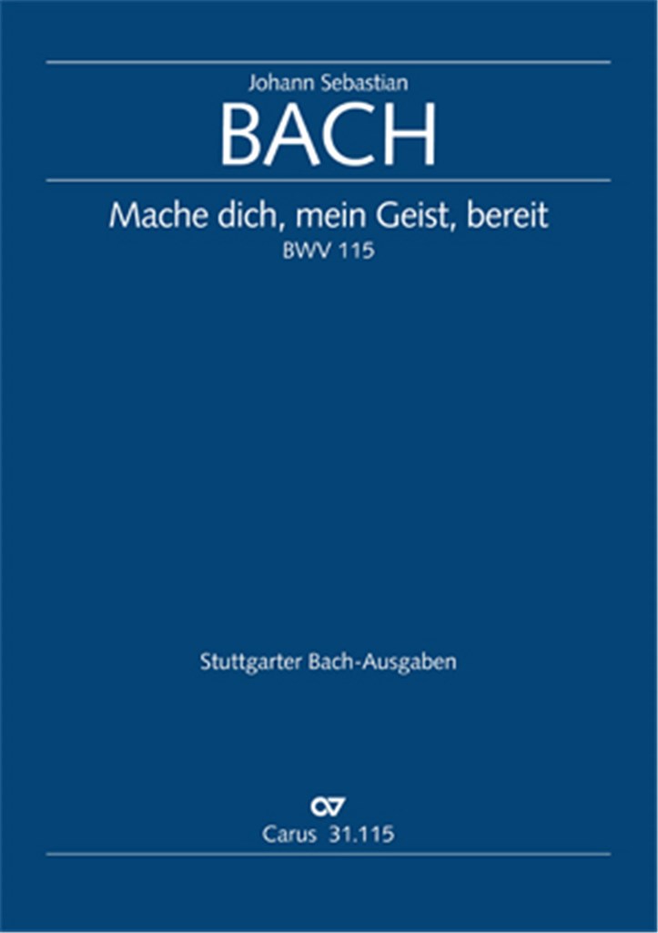 Mache dich, mein Geist, bereit