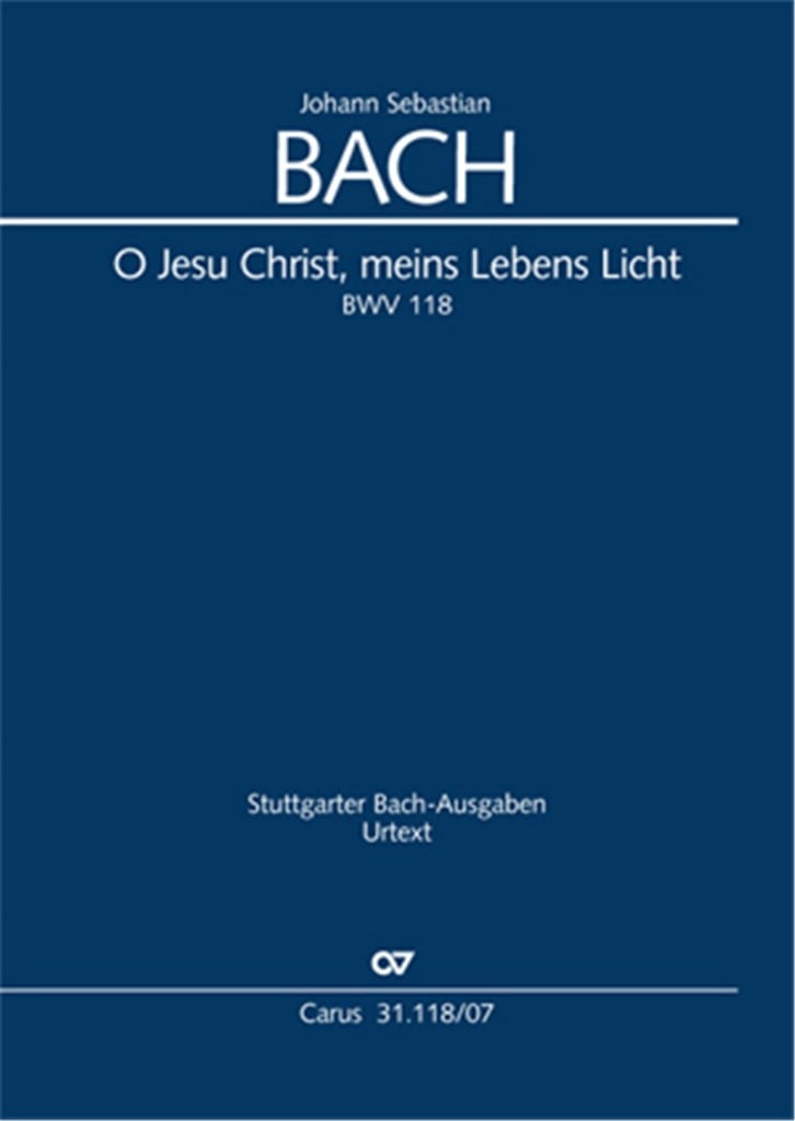 O Jesu Christ, meins Lebens Licht
