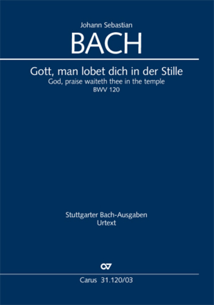 Gott, man lobet dich in der Stille