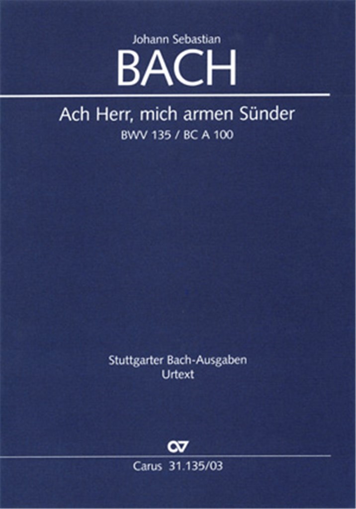 Ach Herr, mich armen Sünder