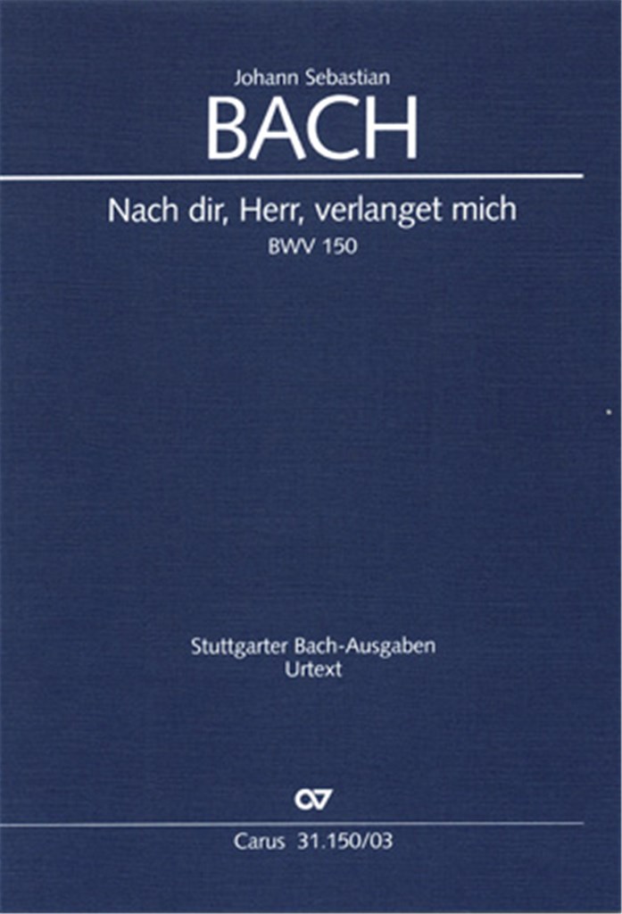 Nach dir, Herr, verlanget mich