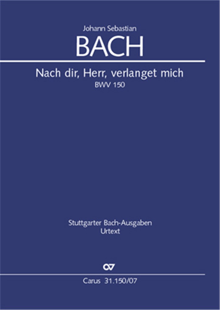 Nach dir, Herr, verlanget mich