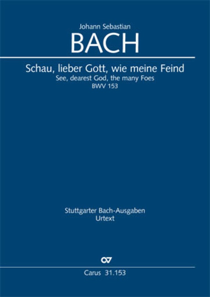 Schau Lieber Gott Wie Meine Feind