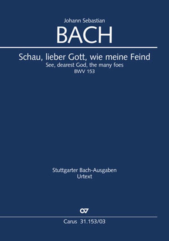 Schau Lieber Gott Wie Meine Feind