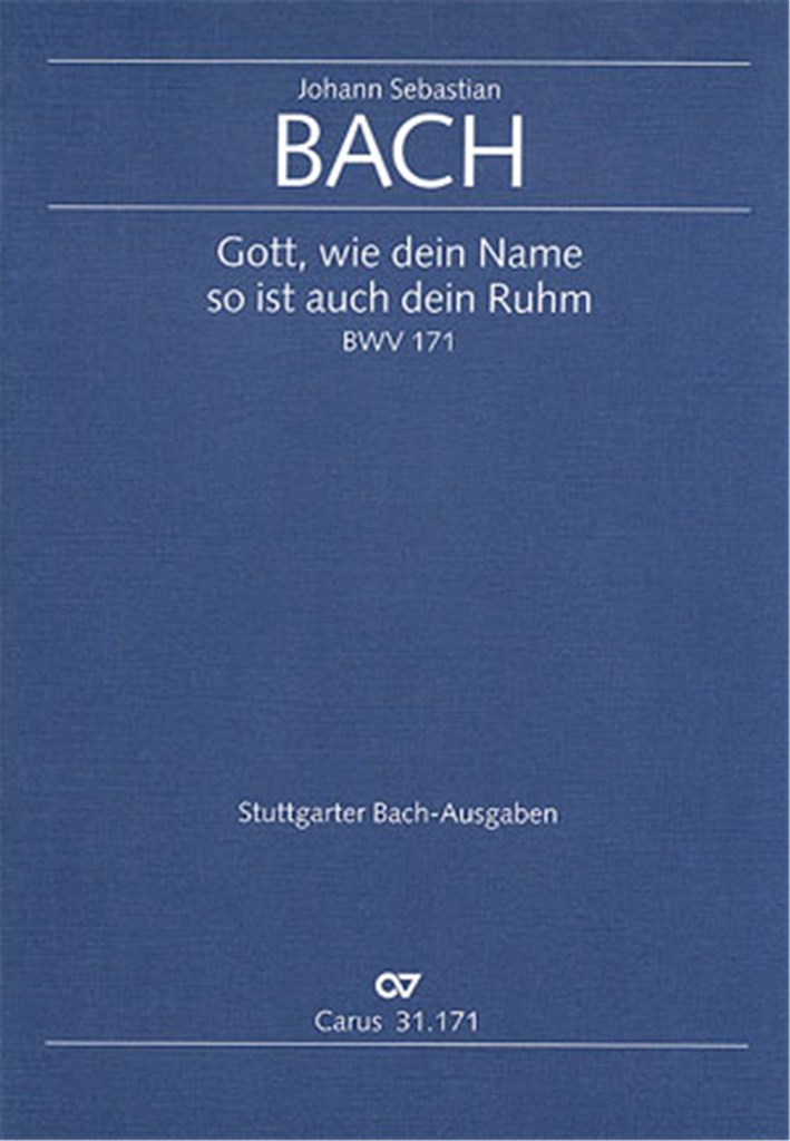 Gott, wie dein Name, so ist auch dein Ruhm