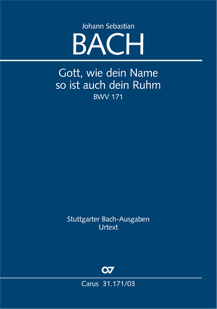 Gott, wie dein Name, so ist auch dein Ruhm