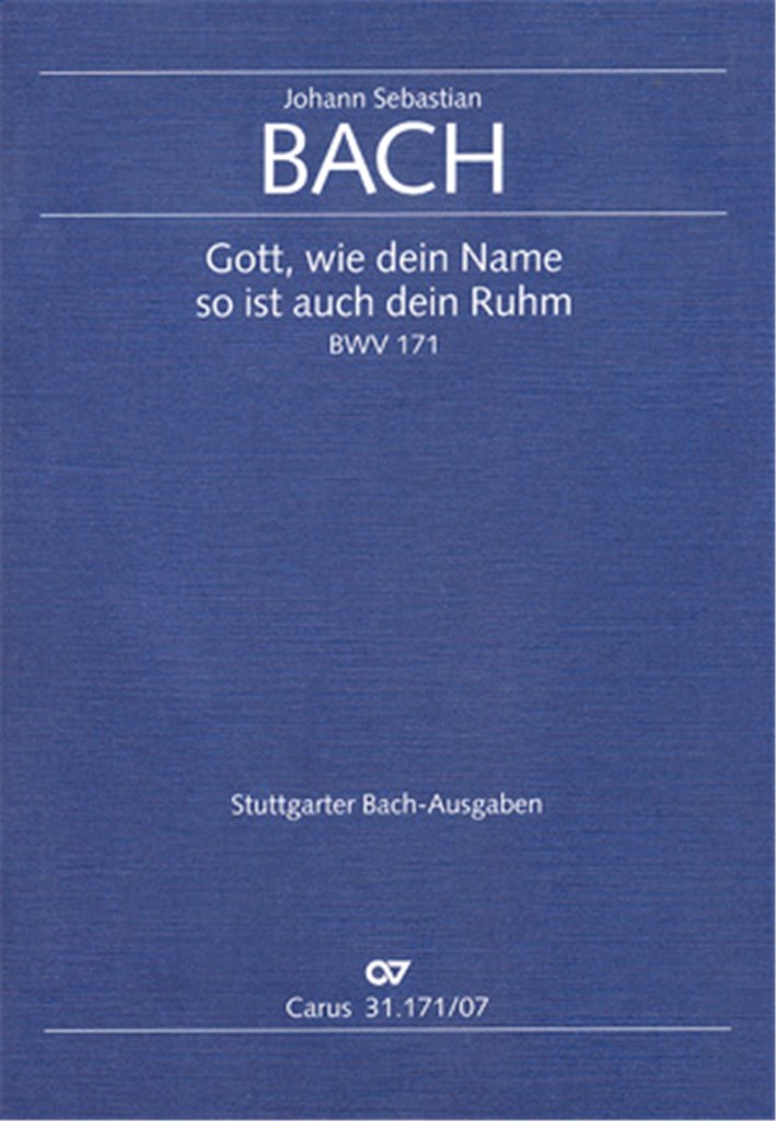 Gott, wie dein Name, so ist auch dein Ruhm