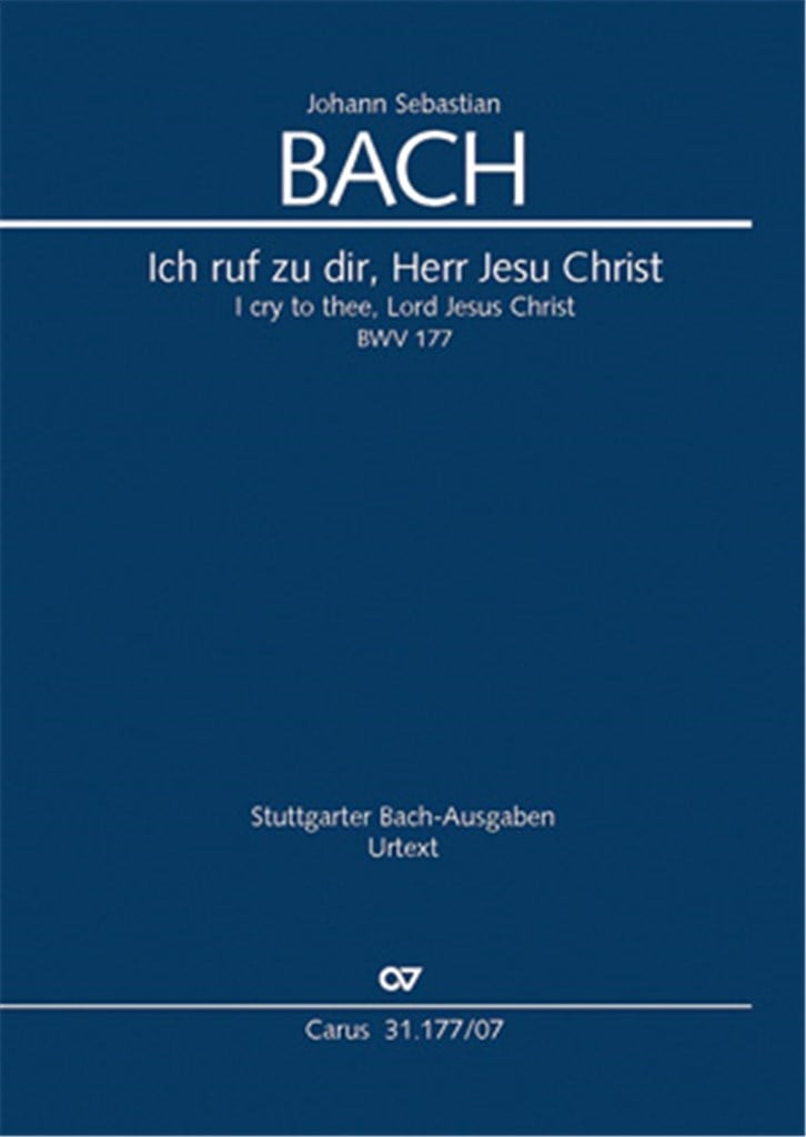Ich ruf zu dir, Herr Jesu Christ