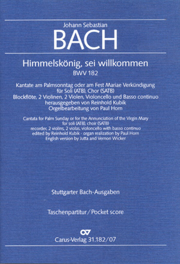 Himmelskönig Sei Willkommen