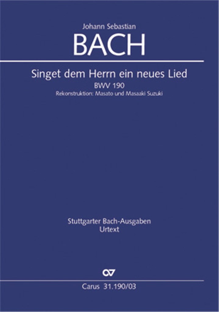 Singet dem Herrn ein neues Lied