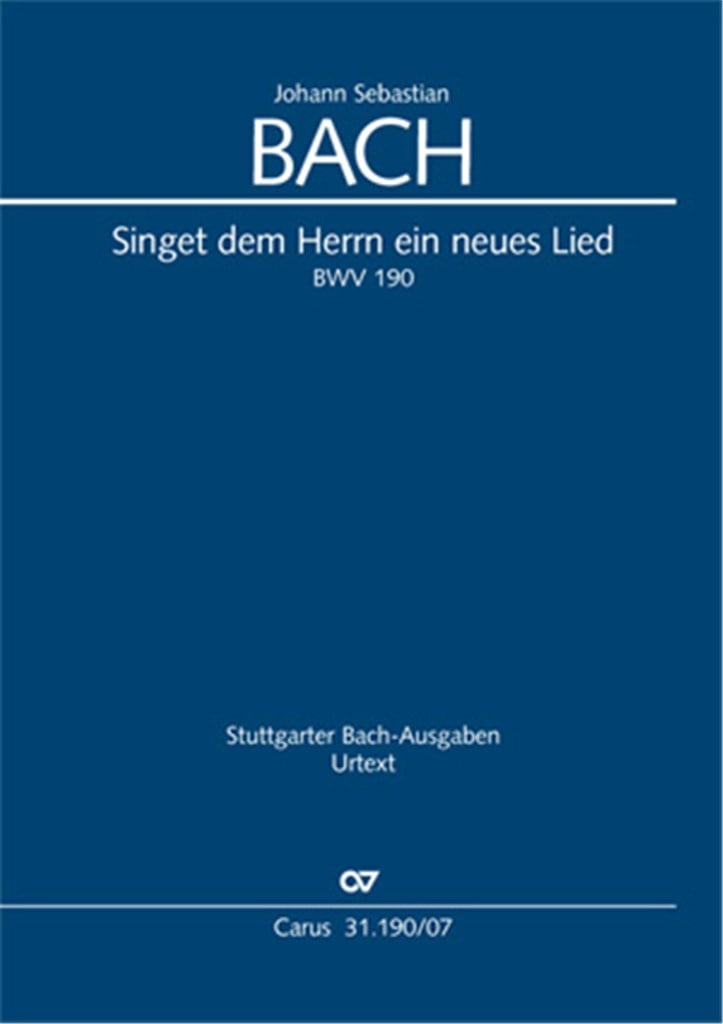 Singet dem Herrn ein neues Lied
