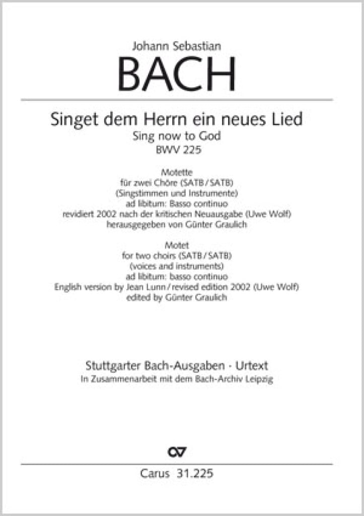 Singet dem Herrn ein neues Lied