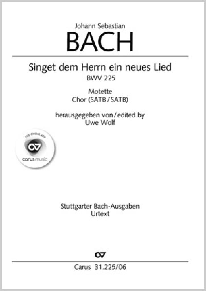 Singet dem Herrn ein neues Lied