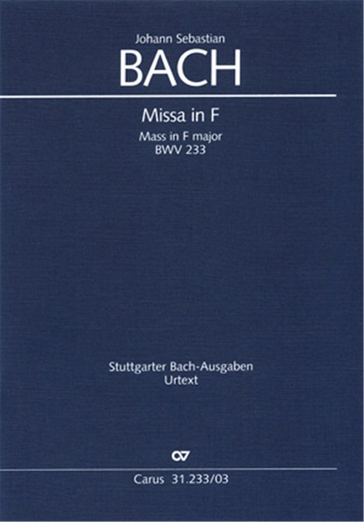 Messe F Bwv233