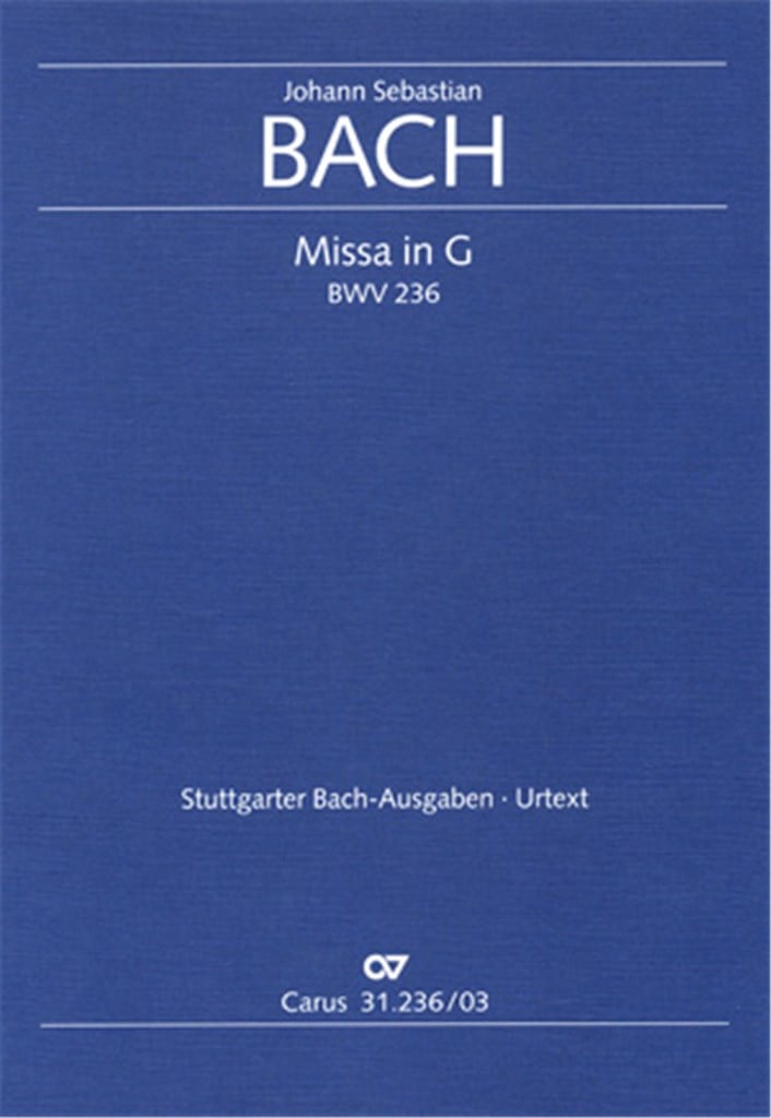 Missa in G BWV 236