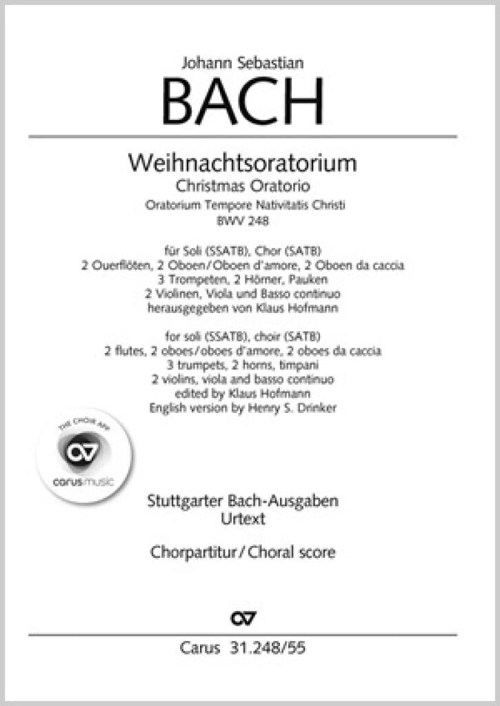 J. S. Bach: Weihnachtsoratorium, Teile I-VI