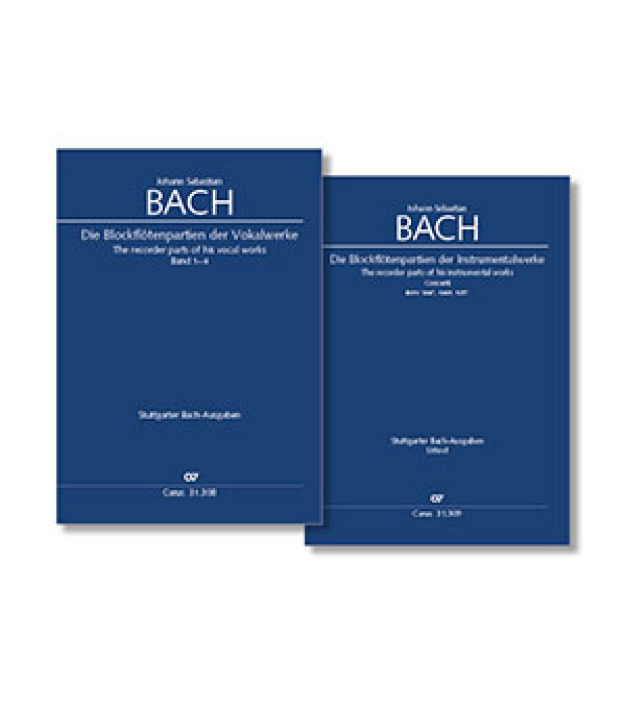 Bach- Complete recorder parts