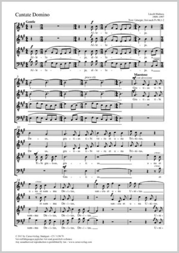 Cantate Domino