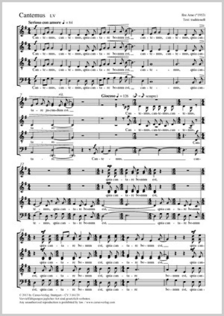 Cantemus