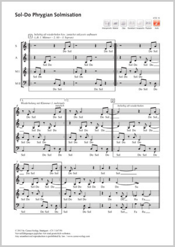 Sol-Do Phrygian Solmisation