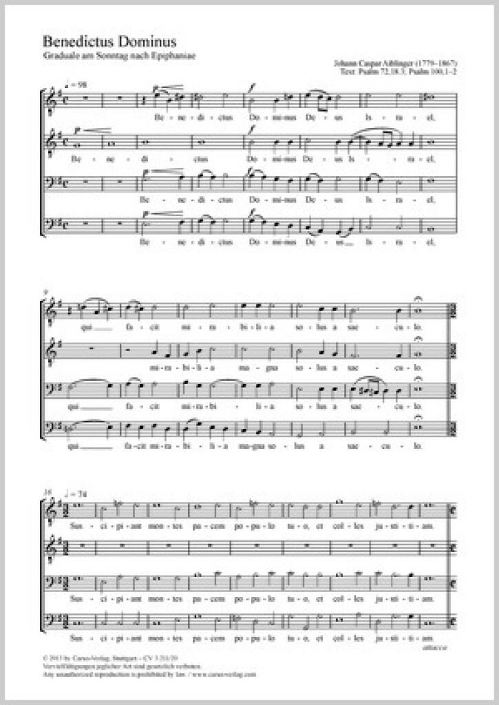 Benedictus Dominus
