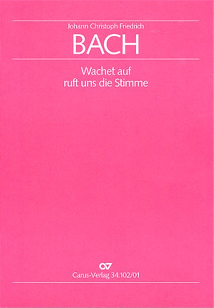 Wachet auf ruft uns die Stimme
