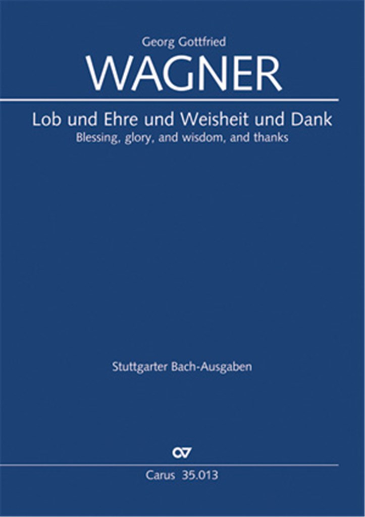 Lob und Ehre und Weisheit und Dank