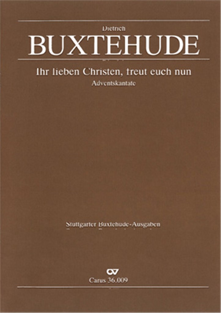 Ihr lieben Christen, freut euch nun BuxWV 51