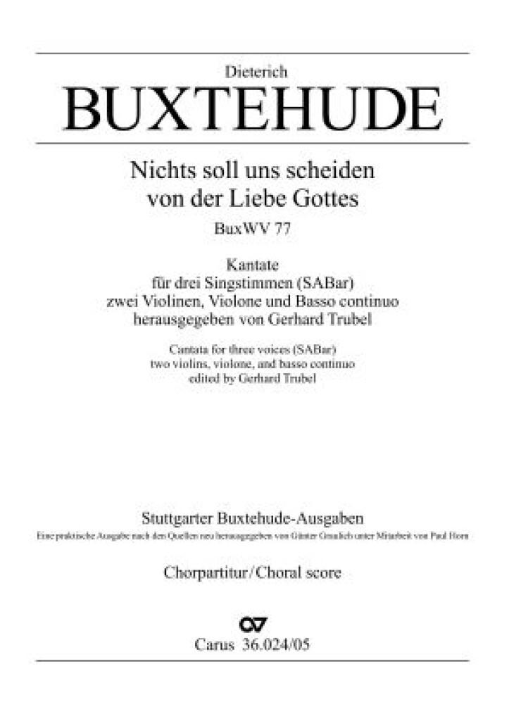 Nichts soll uns scheiden von der Liebe Gottes