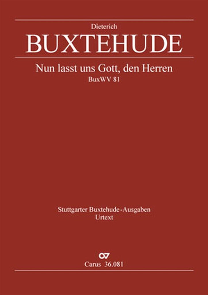 Nun Lasst Uns Gott, Den Herren