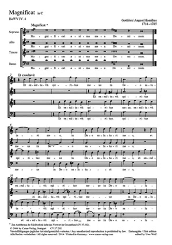 Magnificat in C