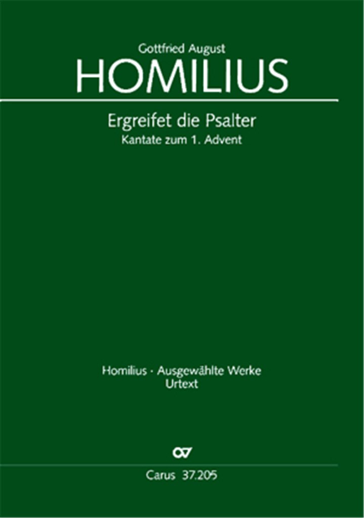 Ergreifet die Psalter, ihr christlichen Chöre