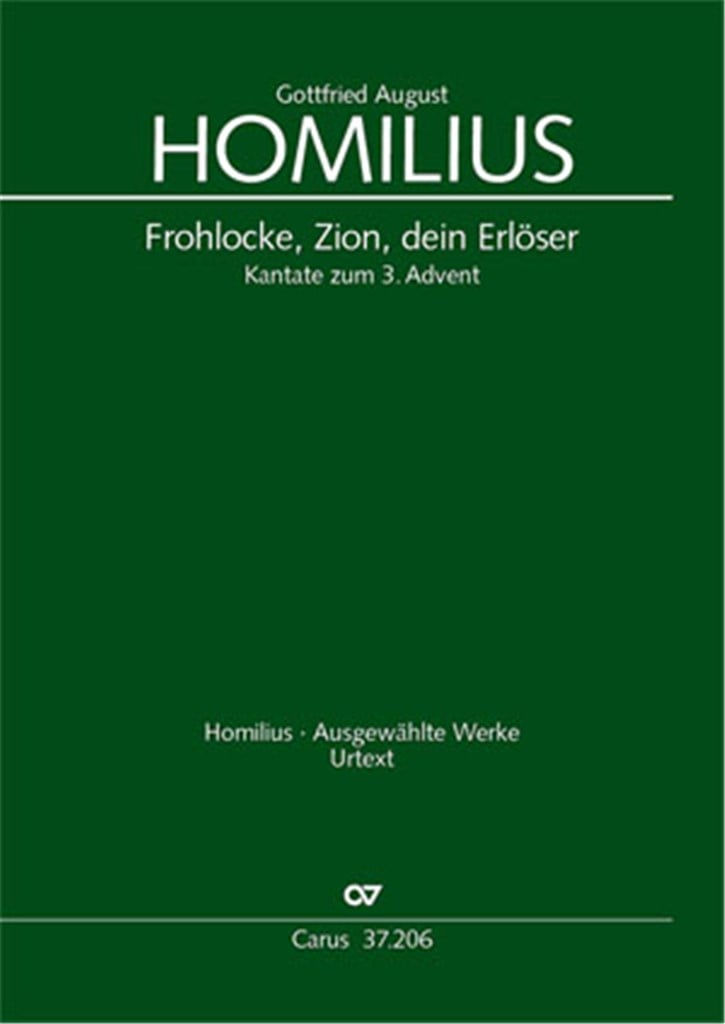Frohlocke, Zion, dein Erlöser