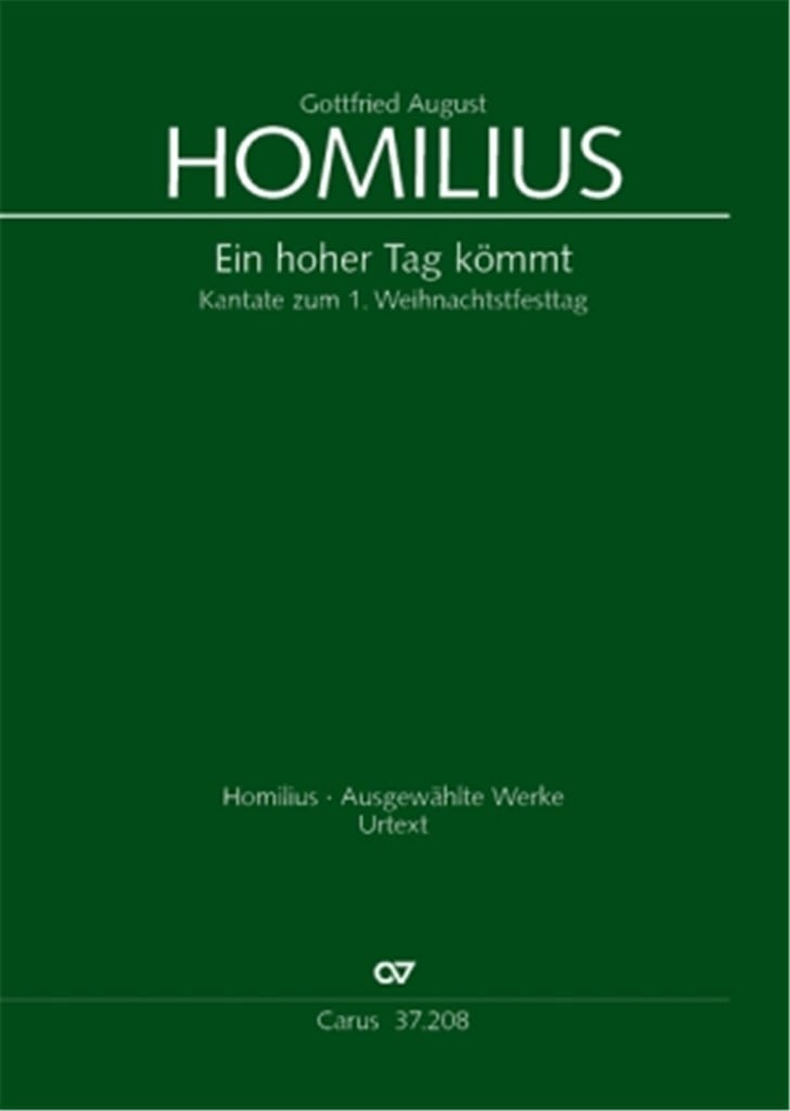 Ein hoher Tag kömmt