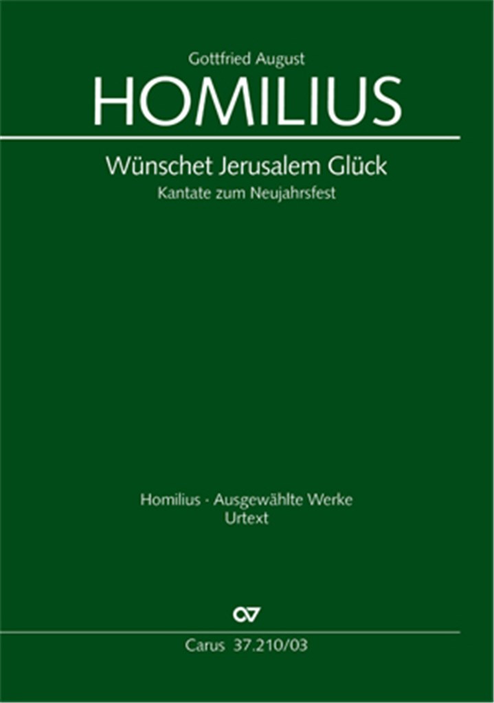 Wünschet Jerusalem Glück