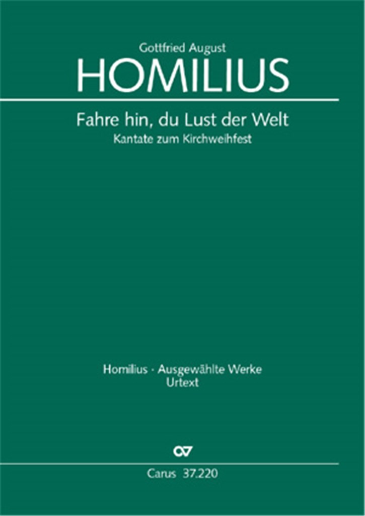Fahre hin, du Lust der Welt