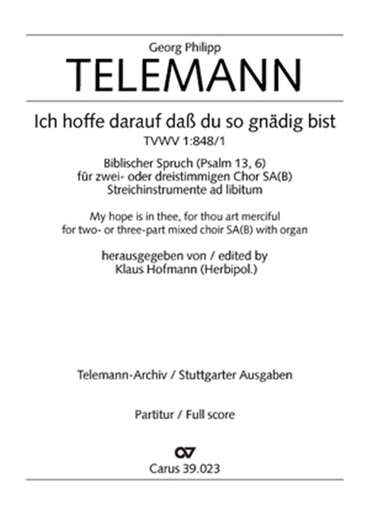 Ich hoffe darauf, daß du so gnädig bist