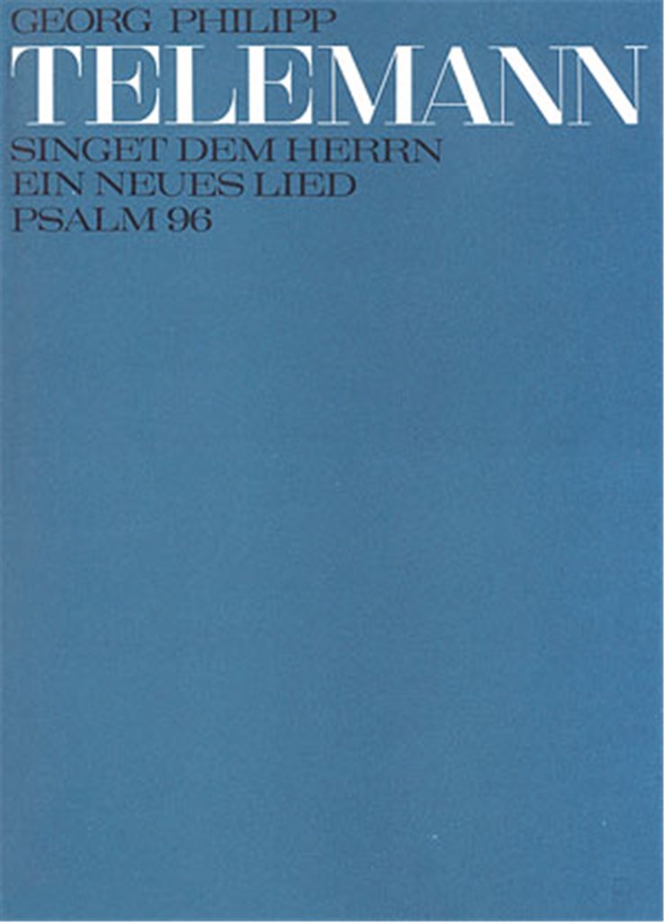 Singet dem Herrn ein neues Lied