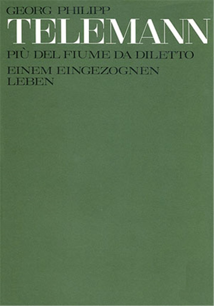 Più del fiume da diletto [Einem eingezognen Leben]
