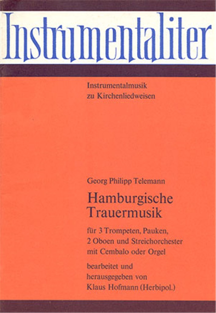 Hamburgische Trauermusik