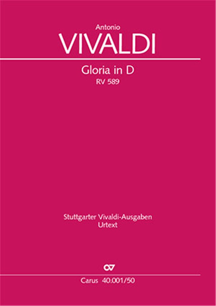Gloria in D. Revised edition